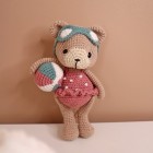 Kit Crochet Margotte, ma petite oursonne – Coffret Complet, Patron PDF