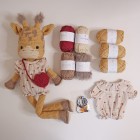 Kit Crochet Suzie, jolie girafe – Coffret Complet, Patron PDF